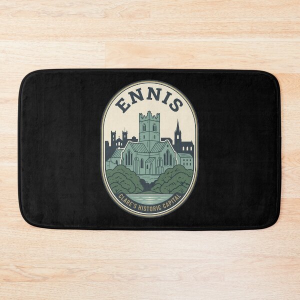Item preview, Ennis County Clare Vintage Travel Emblem Ireland designed and sold by k3rstman1.