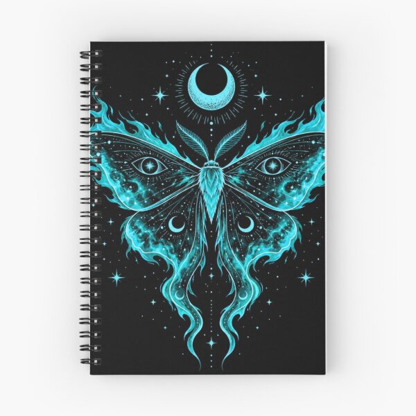 Item preview, Celestial Flame Luna Moth | Mystical Cosmic Butterfly designed and sold by MysticVargas.