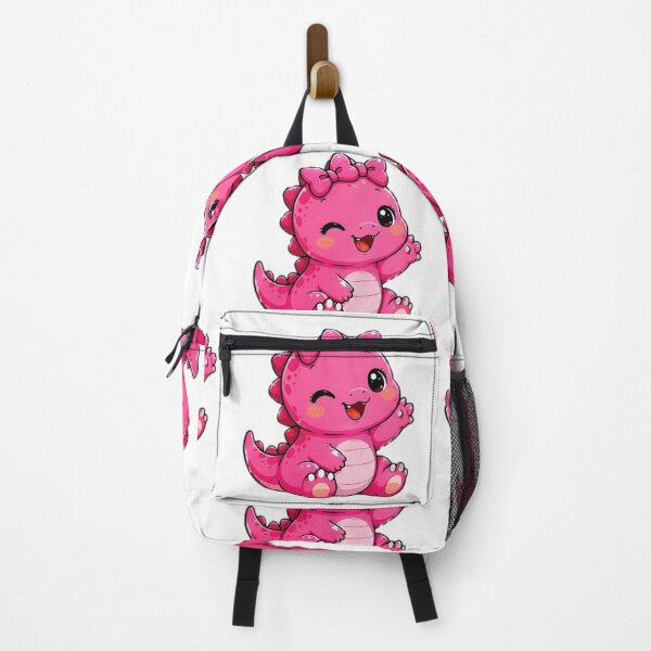 Item preview, Pink Baby Dinosaur Kawaii Sticker designed and sold by DailyDoodlesBySumbul.