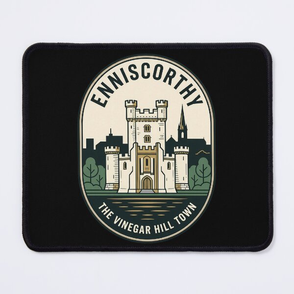 Item preview, Enniscorthy Castle Ireland Vintage Travel Emblem designed and sold by k3rstman1.