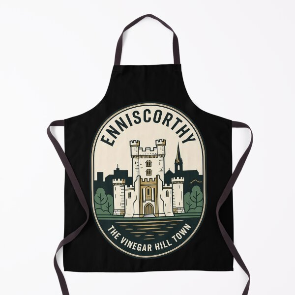 Item preview, Enniscorthy Castle Ireland Vintage Travel Emblem designed and sold by k3rstman1.