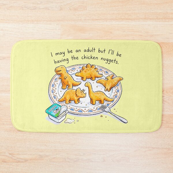 Item preview, I May Be An Adult But I'll Be Having The Chicken Nuggets designed and sold by ThreadRiotTees.