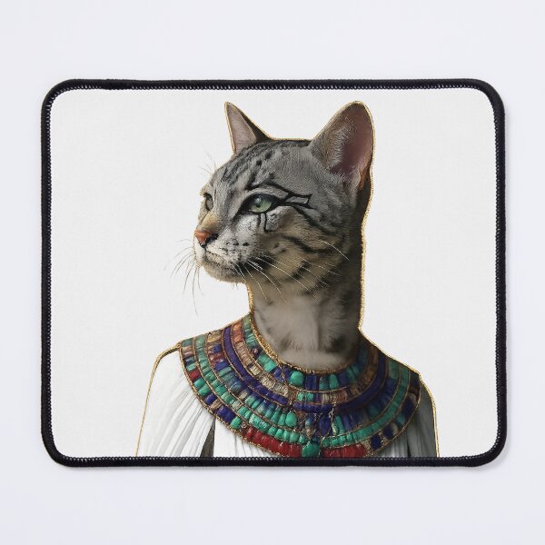 Item preview, Sacred Egyptian Cat Queen god Bastet| Ancient Nile Fantasy Art designed and sold by TuyaArts.