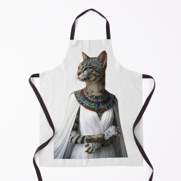 Item preview, Sacred Egyptian Cat Queen god Bastet| Ancient Nile Fantasy Art designed and sold by TuyaArts.