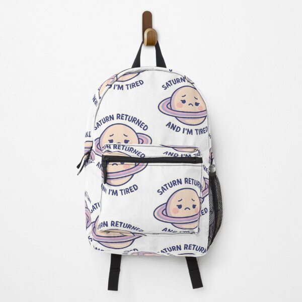 Item preview, Saturno Kawaii Cansado - Saturn Return Humor Astrología Espiritual designed and sold by MildlyCosmic.