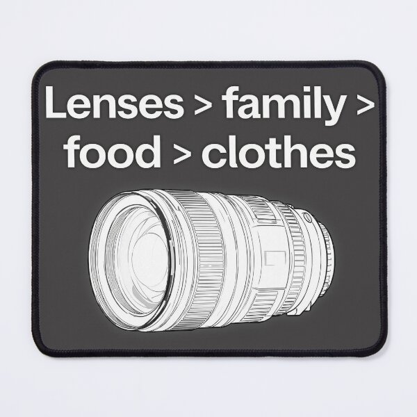 Item preview, Funny Photography Priority Camera Lens Illustration designed and sold by SAIProject.