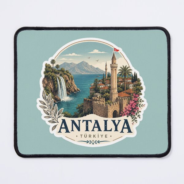 Item preview, Antalya Turkey Travel Design designed and sold by GusiaTreasures.