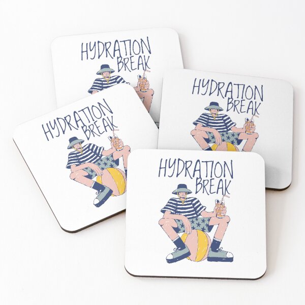 Item preview, Retro Summer Beach Boy Hydration Break designed and sold by AnAzArt.