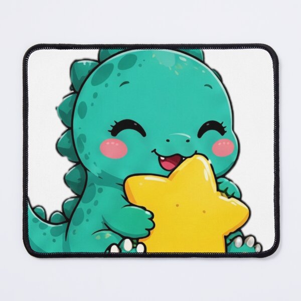 Item preview, Cute Dinosaur Hugging Star Sticker designed and sold by DailyDoodlesBySumbul.