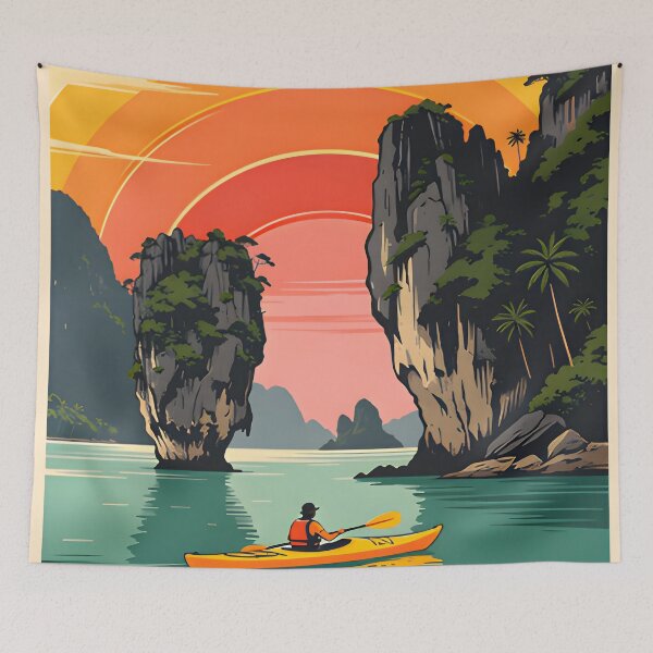 Item preview, Phang Nga Bay Sea Cave Explorer - Thailand Kayak Adventures Collection designed and sold by Spirit of Siam.