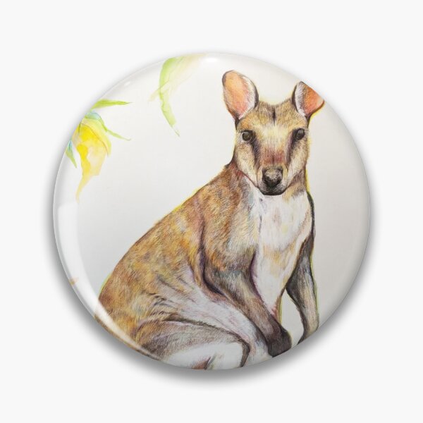 Item preview, Agile Wallaby designed and sold by BethVerityArt.