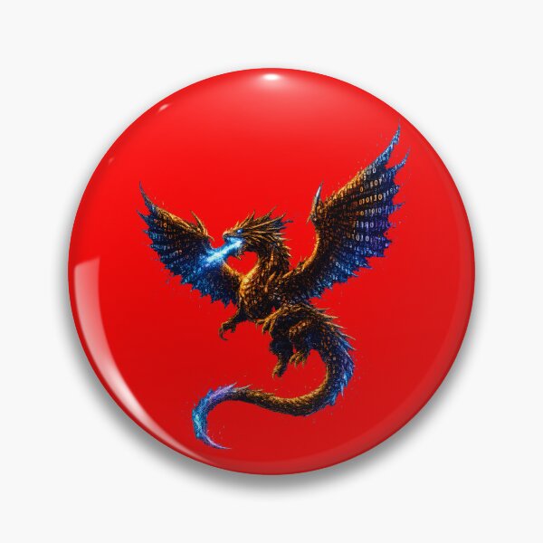 Artikelvorschau, Binärer Drache entworfen und verkauft von Kicor.