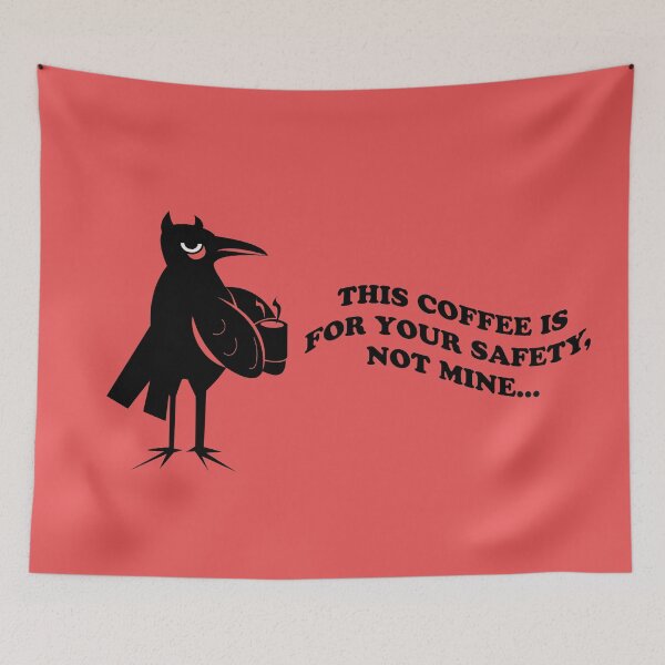 Item preview, Raven humor designed and sold by beboplab.