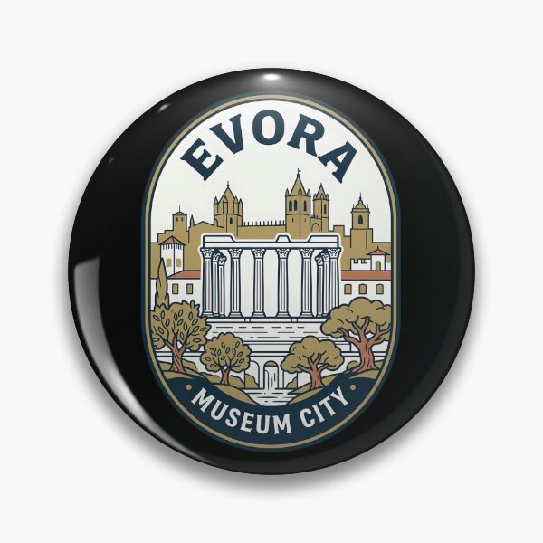 Item preview, Evora Portugal Museum City Vintage Travel Emblem designed and sold by k3rstman1.