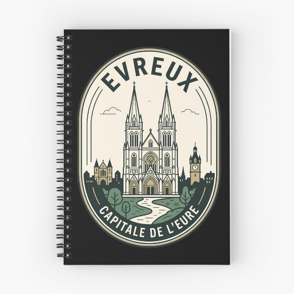 Item preview, Evreux Cathedral Vintage Travel Emblem France designed and sold by k3rstman1.