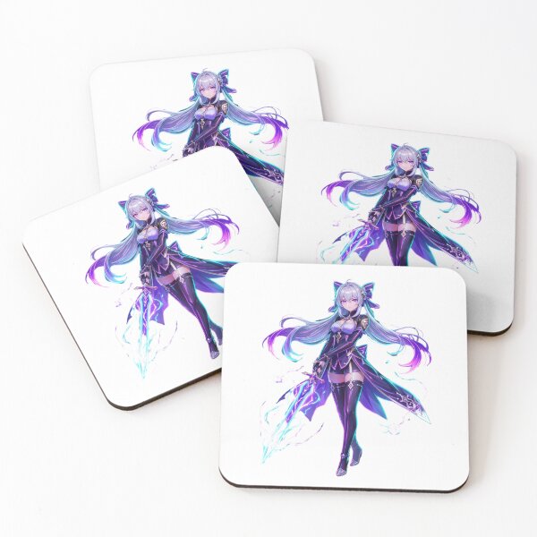 Item preview, Electro Warrior Girl – Genshin Style Anime Character designed and sold by Revyra Design .