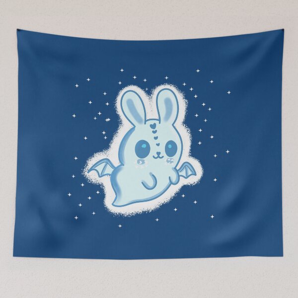 Item preview, Bunny Boo, ghost bunny designed and sold by BritishDelights.