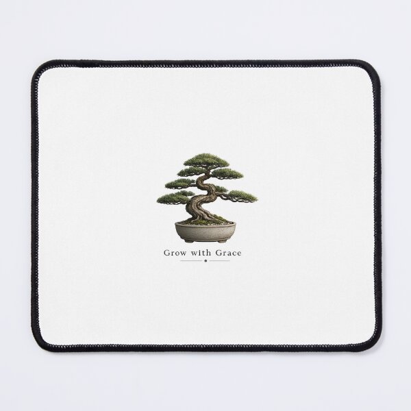 Item preview, Grow with Grace – Minimal Zen Bonsai Tree Design designed and sold by SummitTrails.