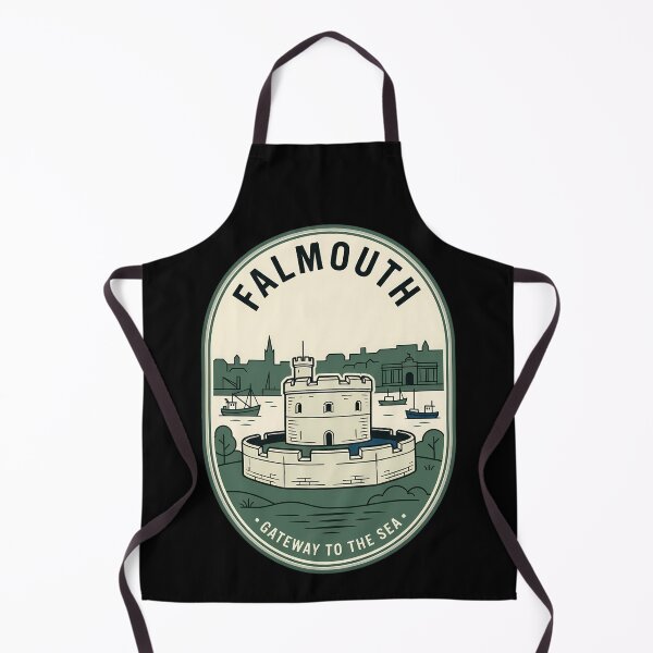 Item preview, Falmouth Gateway to the Sea Vintage Travel Emblem designed and sold by k3rstman1.