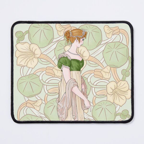 Item preview, Historical 1810s Fashion Plate Illustration 2 designed and sold by MariOyama.