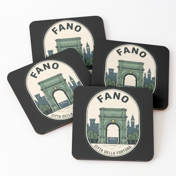 Item preview, Fano Italy Vintage Travel Emblem Citta Della Fortuna designed and sold by k3rstman1.