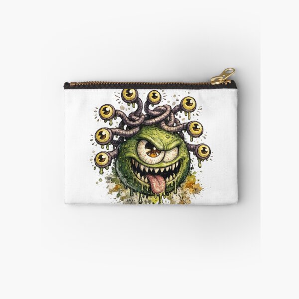 Item preview, Cute One-Eyed Slime Monster – Funny Eyestalk Fantasy Creature designed and sold by AlexLineArt.
