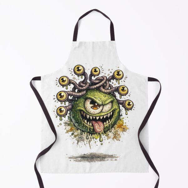 Item preview, Cute One-Eyed Slime Monster – Funny Eyestalk Fantasy Creature designed and sold by AlexLineArt.