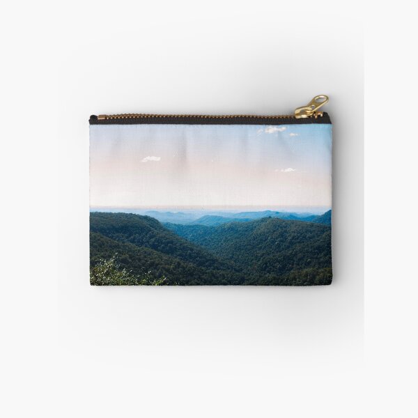 Item preview, Misty Mountain Valley Landscape Art - Gold Coast Australia designed and sold by AuraInkSC.