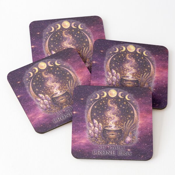 Item preview, My Early Crone Era – Cosmic Witchcraft Cauldron Design designed and sold by MysticOzzy.