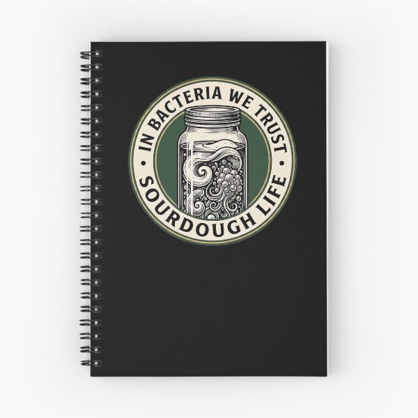 Item preview, In Bacteria We Trust Sourdough Fermentation Badge designed and sold by BrutOriginal.