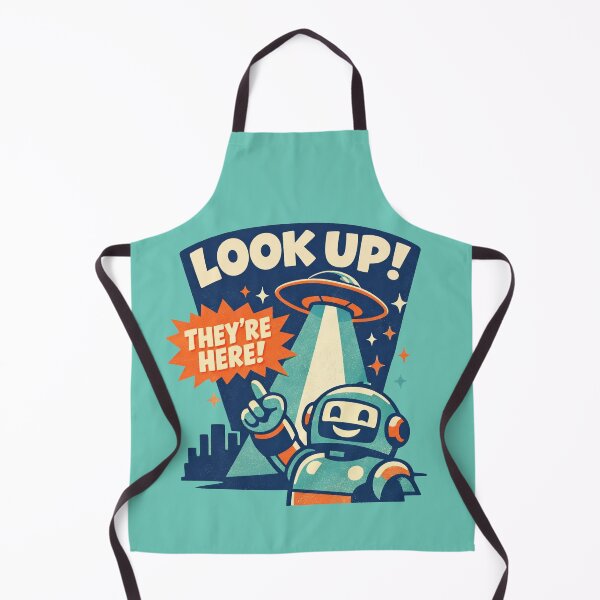 Item preview, Look Up They’re Here designed and sold by PrintSmithArt.