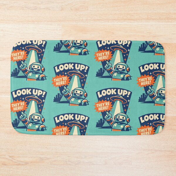 Item preview, Look Up They’re Here designed and sold by PrintSmithArt.