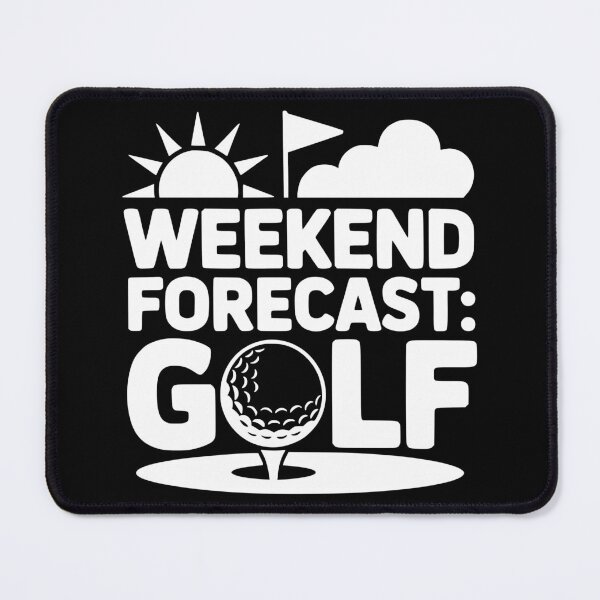 Item preview, Weekend Forecast Golf designed and sold by theartfulaspie.