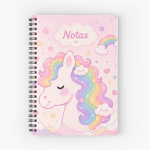 Item preview, Kawaii Rainbow Pony with Cute Clouds designed and sold by Randomundi.