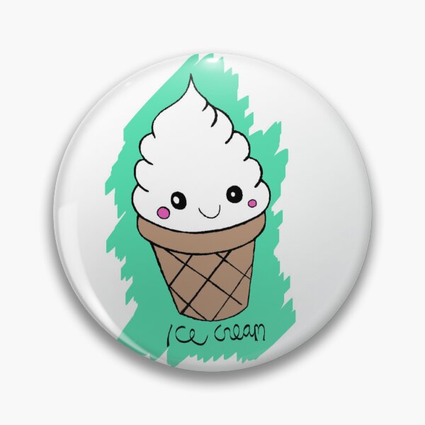 Item preview, Icream cone with a friendly face designed and sold by S3L4V.