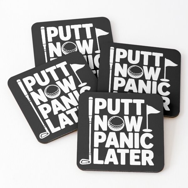 Item preview, Putt Now Panic Later designed and sold by theartfulaspie.