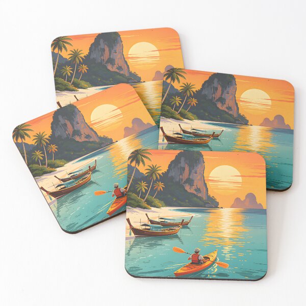 Item preview, Koh Yao Noi Sunset Kayak - Thailand Kayak Adventures  designed and sold by Spirit of Siam.