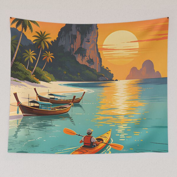 Item preview, Koh Yao Noi Sunset Kayak - Thailand Kayak Adventures  designed and sold by Spirit of Siam.