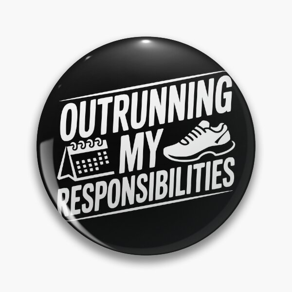 Item preview, Outrunning My Responsibilities designed and sold by theartfulaspie.