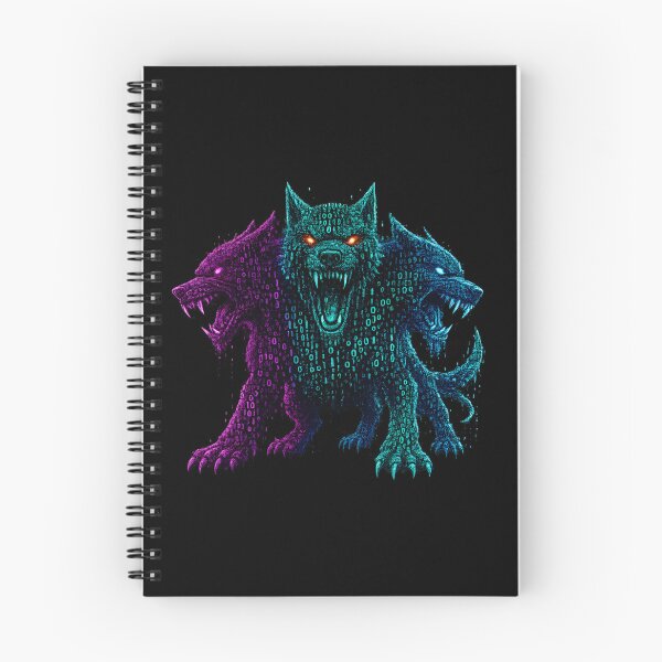 Item preview, Binary Cerberus – Guardian of the Digital Underworld designed and sold by Kicor.