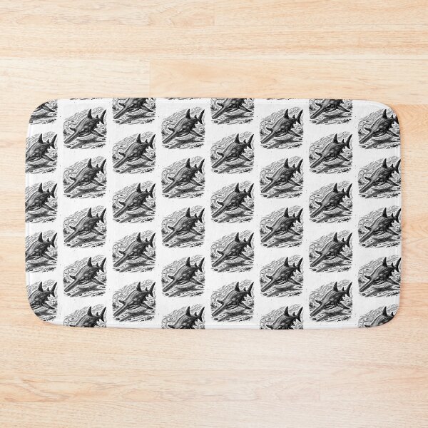 Item preview, Vintage Woodcut Sawfish Illustration designed and sold by DuckOddity.