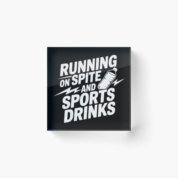 Item preview, Running On Spite And Sports Drinks designed and sold by theartfulaspie.