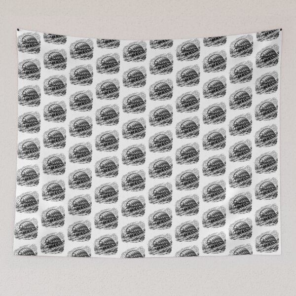 Item preview, Vintage Woodcut Giant Isopod Illustration designed and sold by DuckOddity.