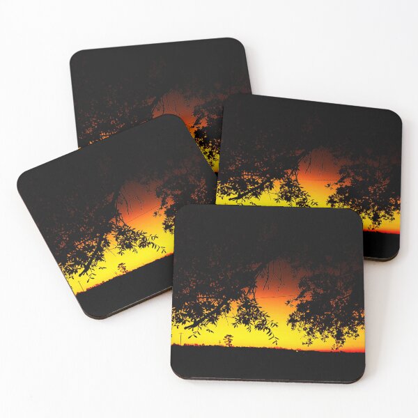 Item preview, Silhouette of Tree at Sunset designed and sold by Stacey's unpromised.