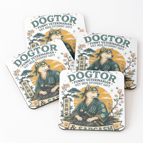 Item preview, Funny Shiba Inu Dogtor Vet Med Sarcasm Tee designed and sold by TeeSpectrume.