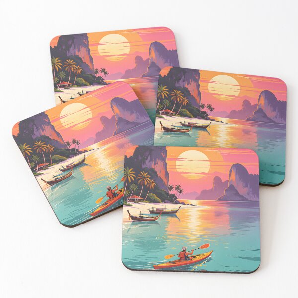 Item preview, Koh Yao Noi Sunset Kayak - Thailand Kayak Adventures designed and sold by Spirit of Siam.