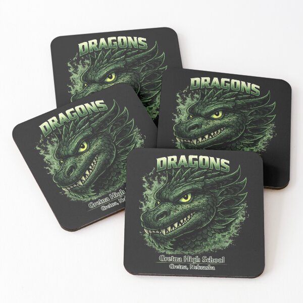 Artikelvorschau, Gretna Dragons entworfen und verkauft von Omaha Jones T-Shirts and More.