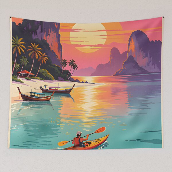 Item preview, Koh Yao Noi Sunset Kayak - Thailand Kayak Adventures designed and sold by Spirit of Siam.