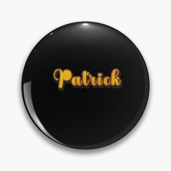 Aperçu de l'œuvre Design personnalisé avec le prénom Patrick et un cœur | Cadeau personnalisé amusant créée et vendue par Watsonarts.