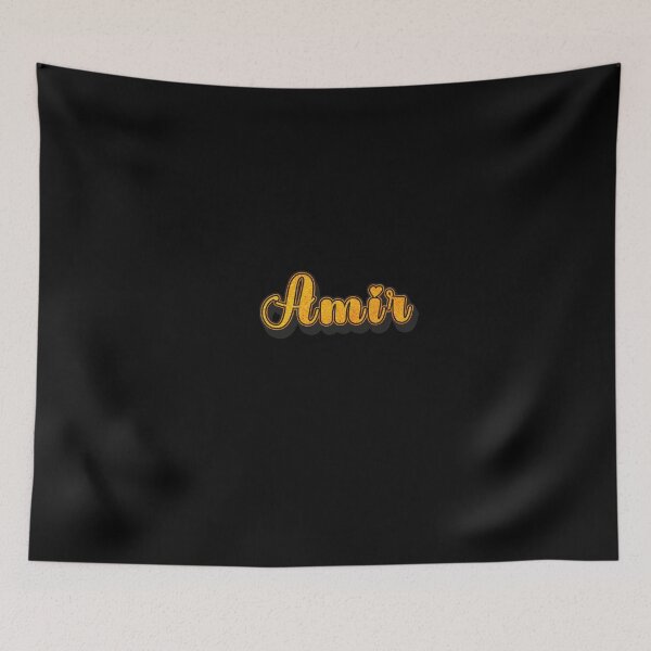 Item preview, Amir Personalized Name Design with Heart | Funny Custom Gift designed and sold by Watsonarts.